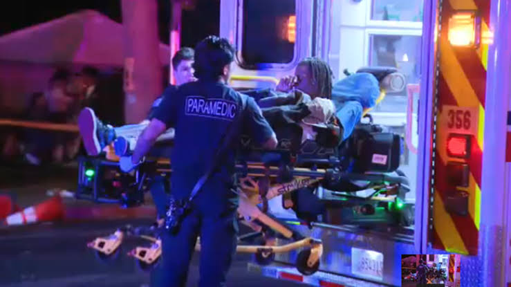 கலிபோர்னியாவின் ஓக்லாந்தில் ஜுன்டீன்த் கொண்டாட்டத்தின் போது பதினைந்து பேர் சுடப்பட்டனர்